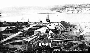 Oran - Port - Caserne de la Legion -1920